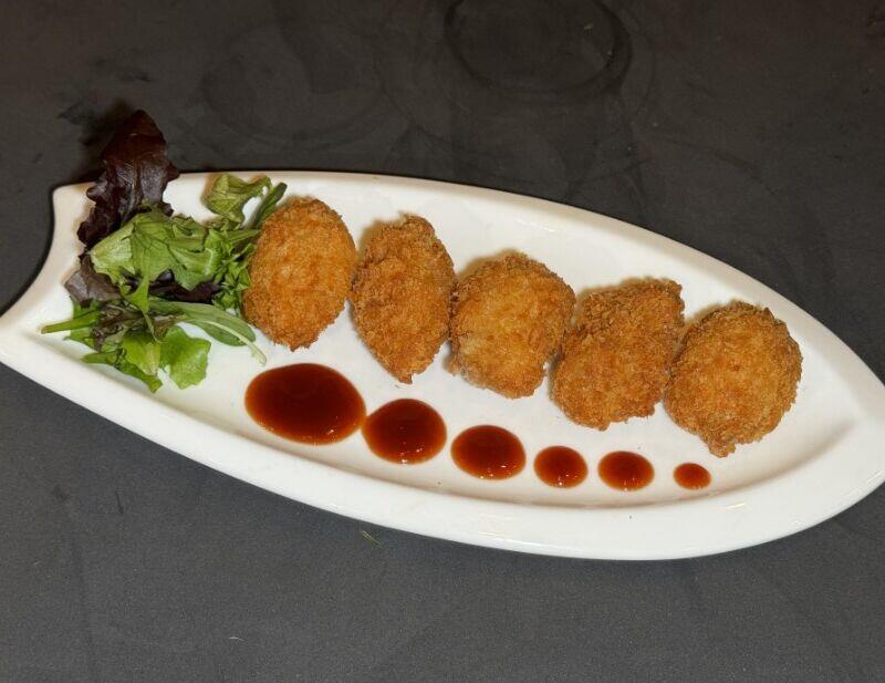Fried oysters